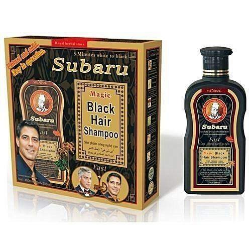 Subaru black hair dye shampoo