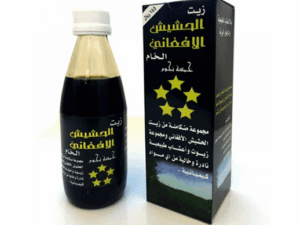 The original raw Afghani hashish oil for hair