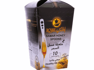 10 pieces of brown honey spoon