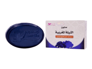 Moroccan indigo soap from Kuwait Shop
