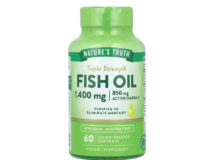 Nature's Truth Omega-3: Essential Support for Heart & Mind
